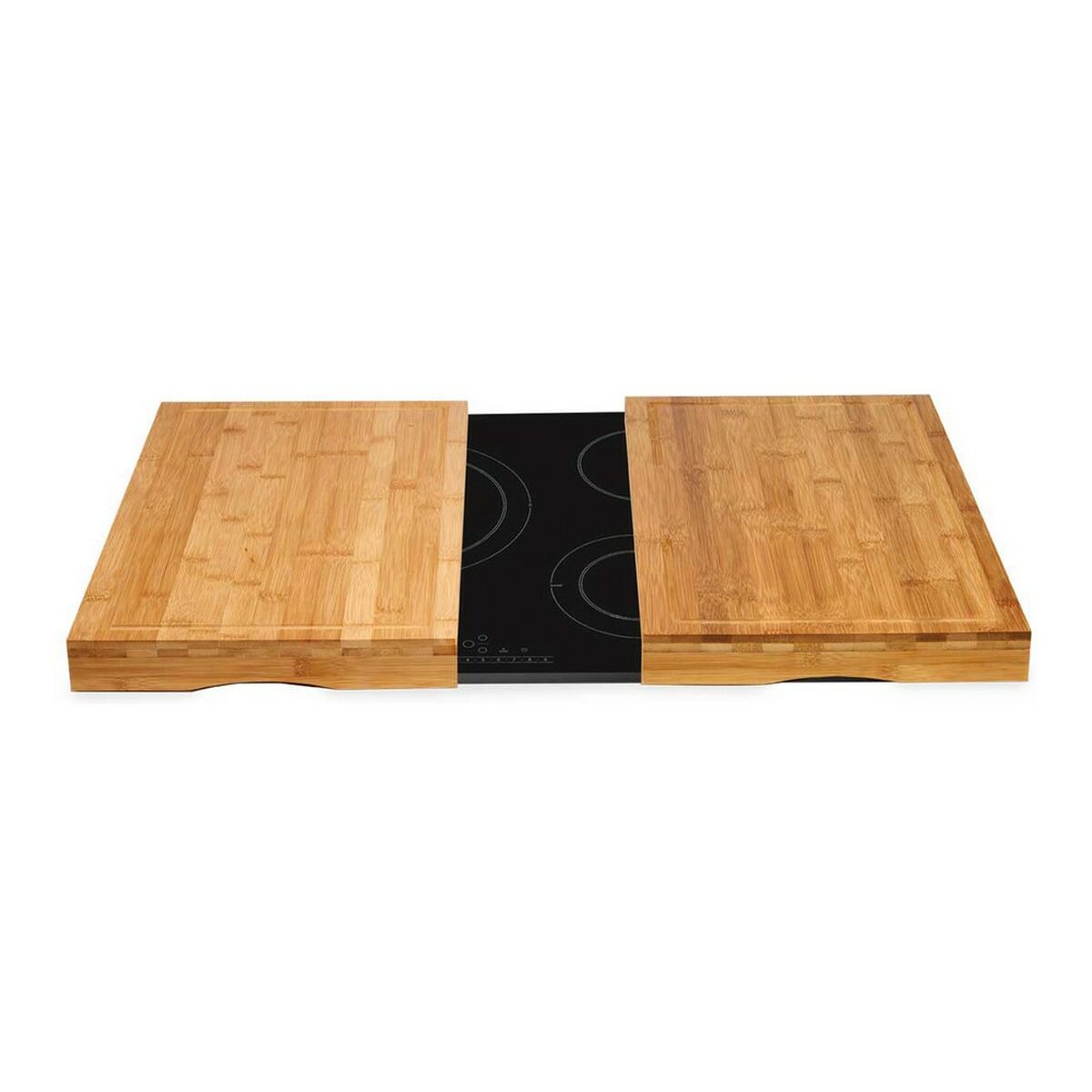 Set Vintage Coconut Skärbräda Brun Bambu (28 x 54 x 4 cm) - 4