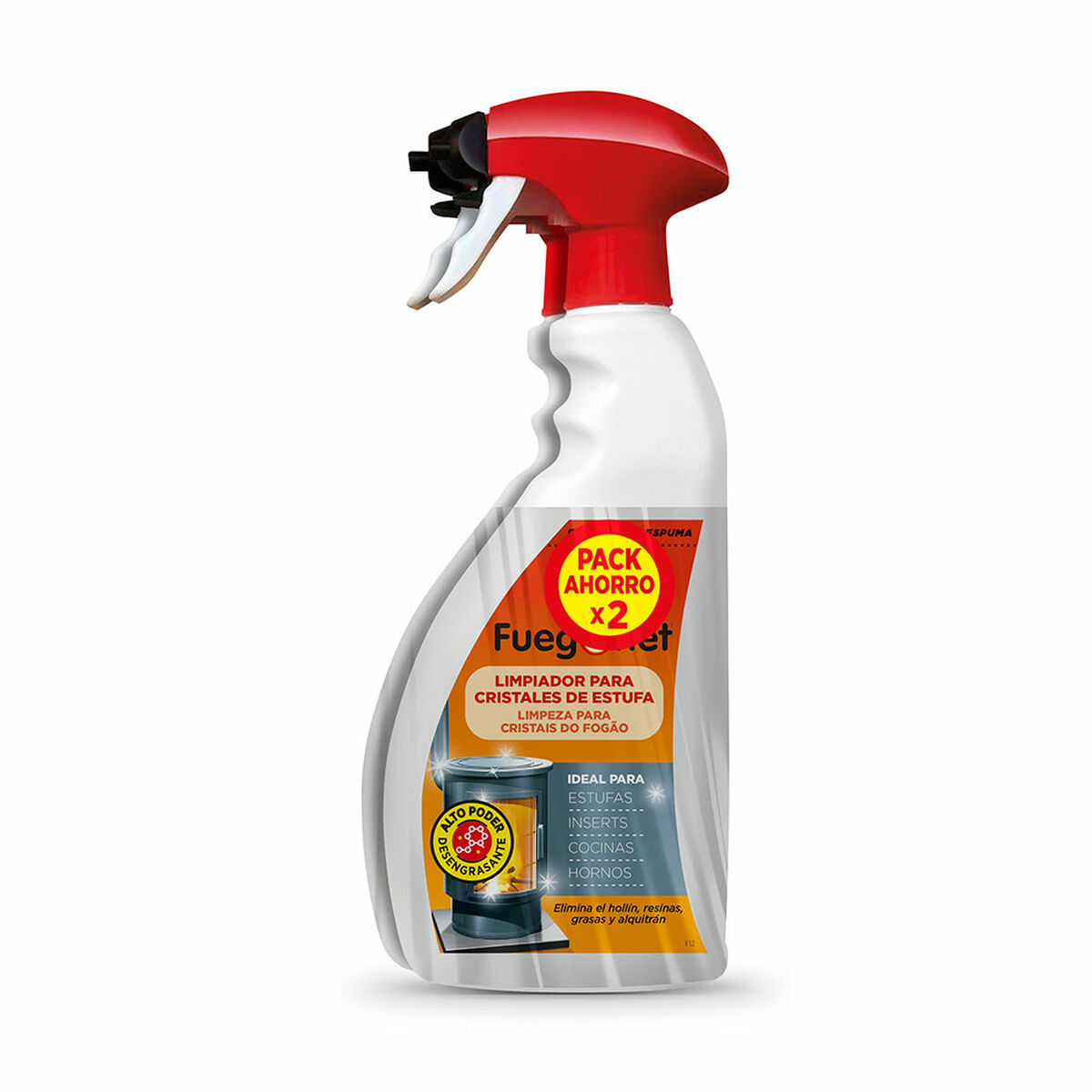 Rengöringsätska/-sprej Massó Pack 750 ml 2 antal Avfettningsmedel