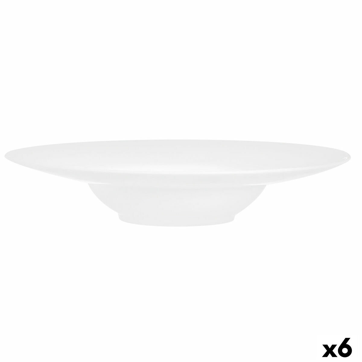 Djup tallrik Arcoroc Evolutions Vit Glas Ø 29 cm (6 antal)