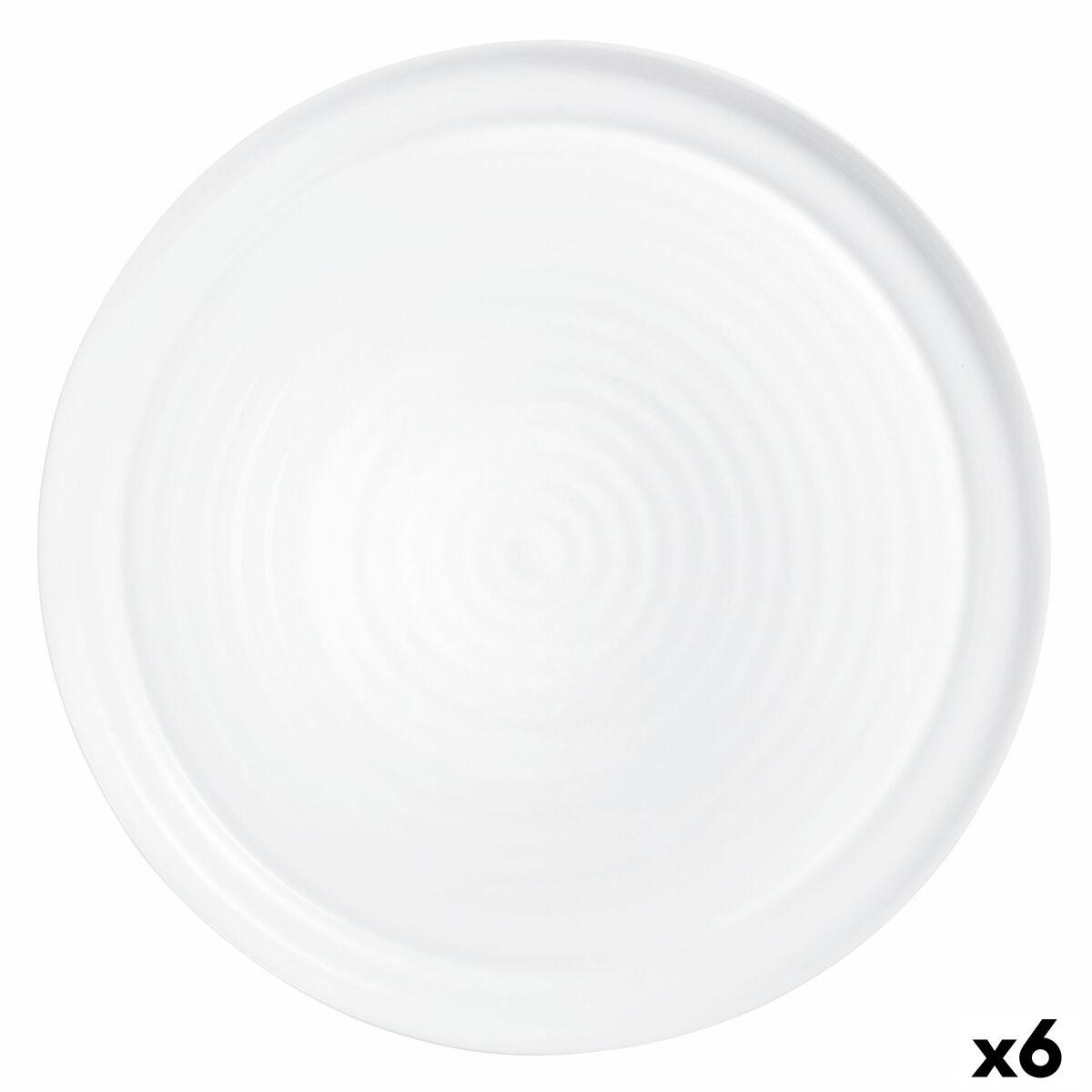 Pizzatallrik Arcoroc Evolutions Vit Glas Ø 32 cm (6 antal)