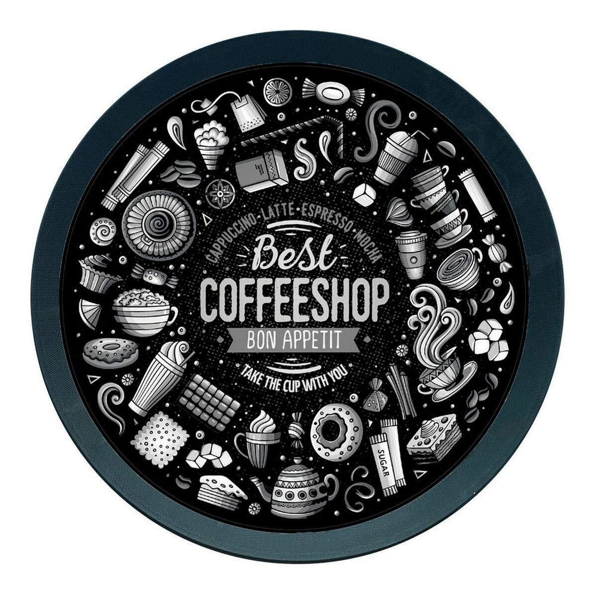 Bricka Privilege Coffee (36 cm) - 4