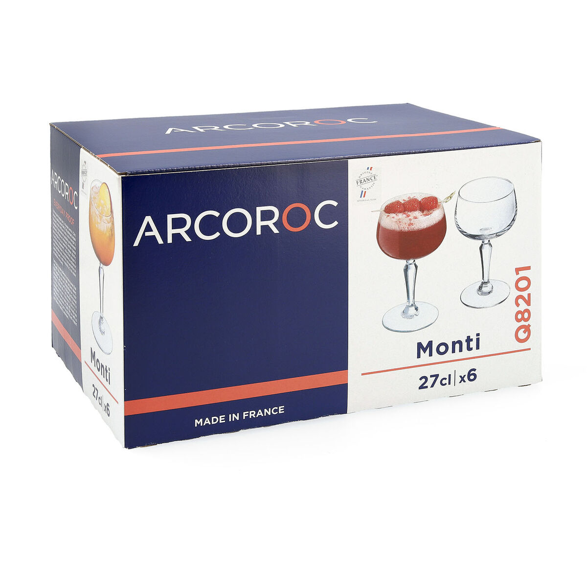 Glasset Arcoroc Monti Transparent Glas 270 ml 6 antal - 2