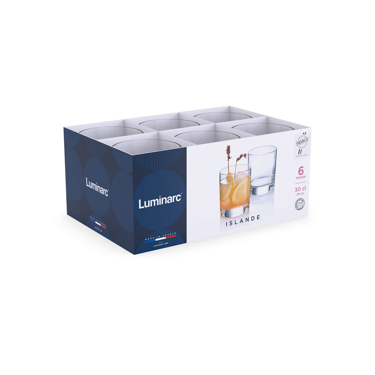 Glas Luminarc Islande Transparent Glas 300 ml (24 antal) - 4