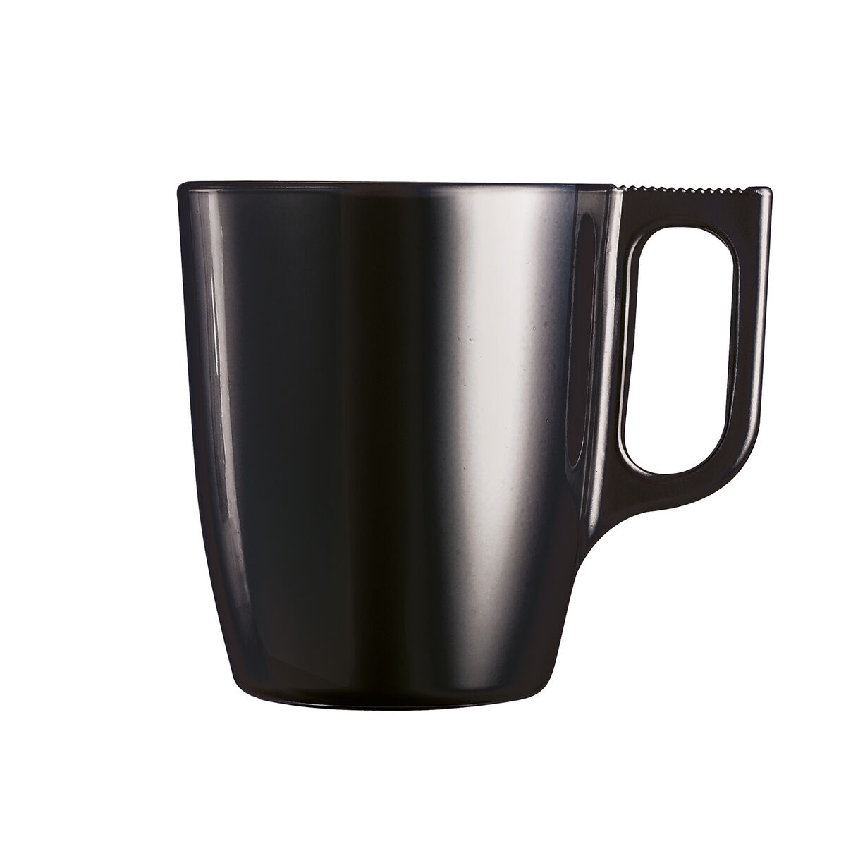 Mugg Luminarc Flashy Svart 250 ml Glas (6 antal) - 3