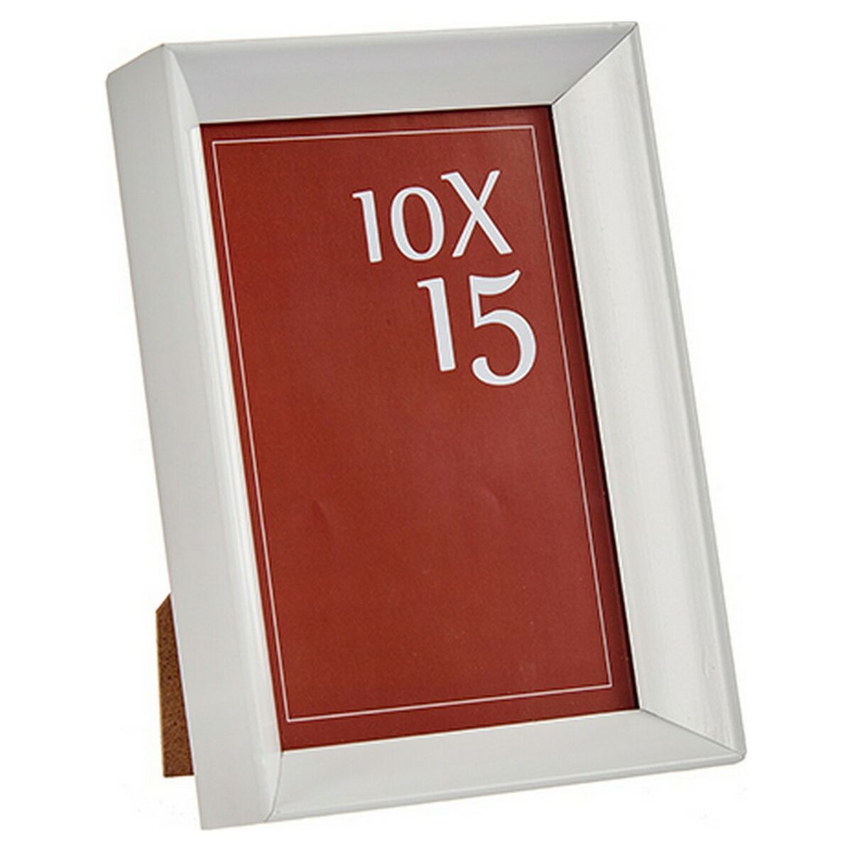 Fotoramar 12,2 x 3,5 x 17,3 cm Vit Plast Glas (12,2 x 3,5 x 17,3 cm) - 2