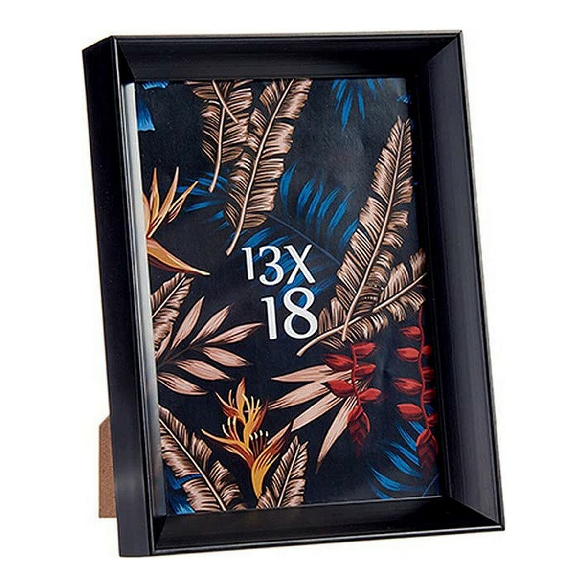 Fotoramar 15,2 x 3,5 x 20,2 cm Svart Plast Glas (15,2 x 3,5 x 20,2 cm) - 3
