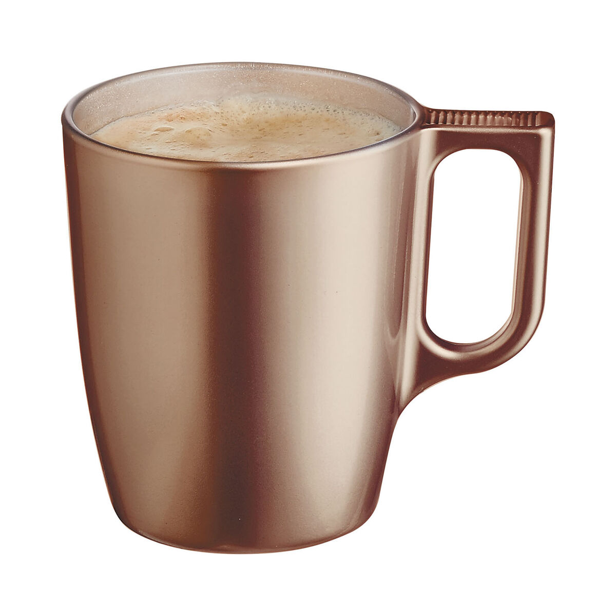 Mugg Luminarc Flashy Ljusbrun 250 ml Glas (6 antal) - 2