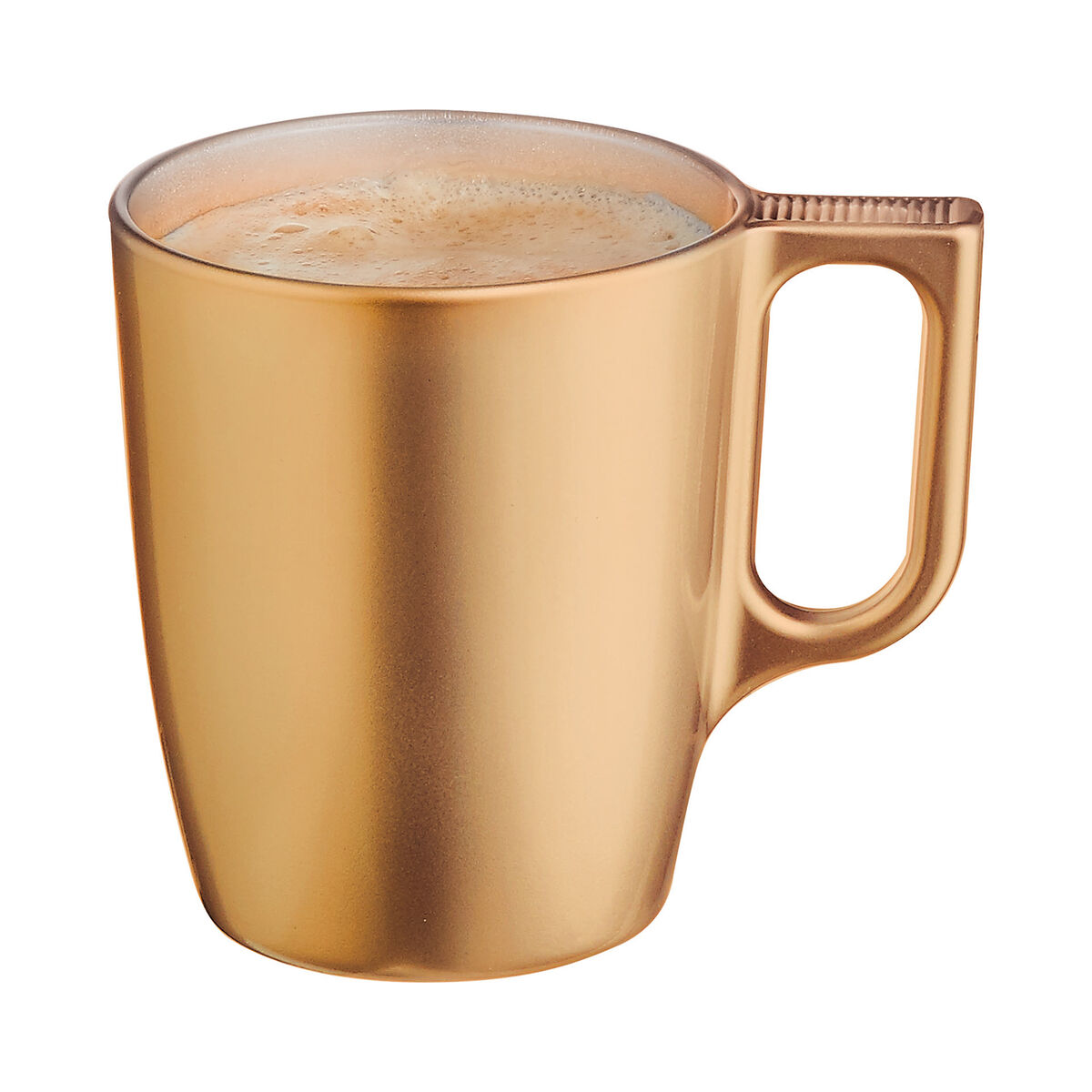 Mugg Luminarc Flashy Gyllene Glas 250 ml (6 antal) - 2