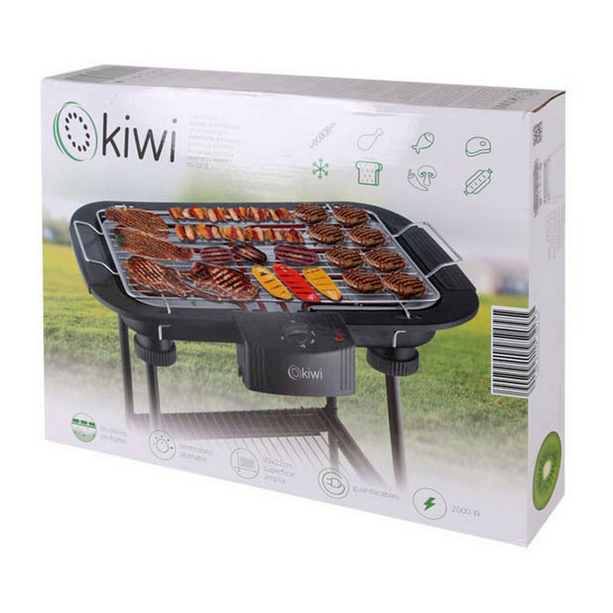 Elektriska Grillen Kiwi 2000 W - 4