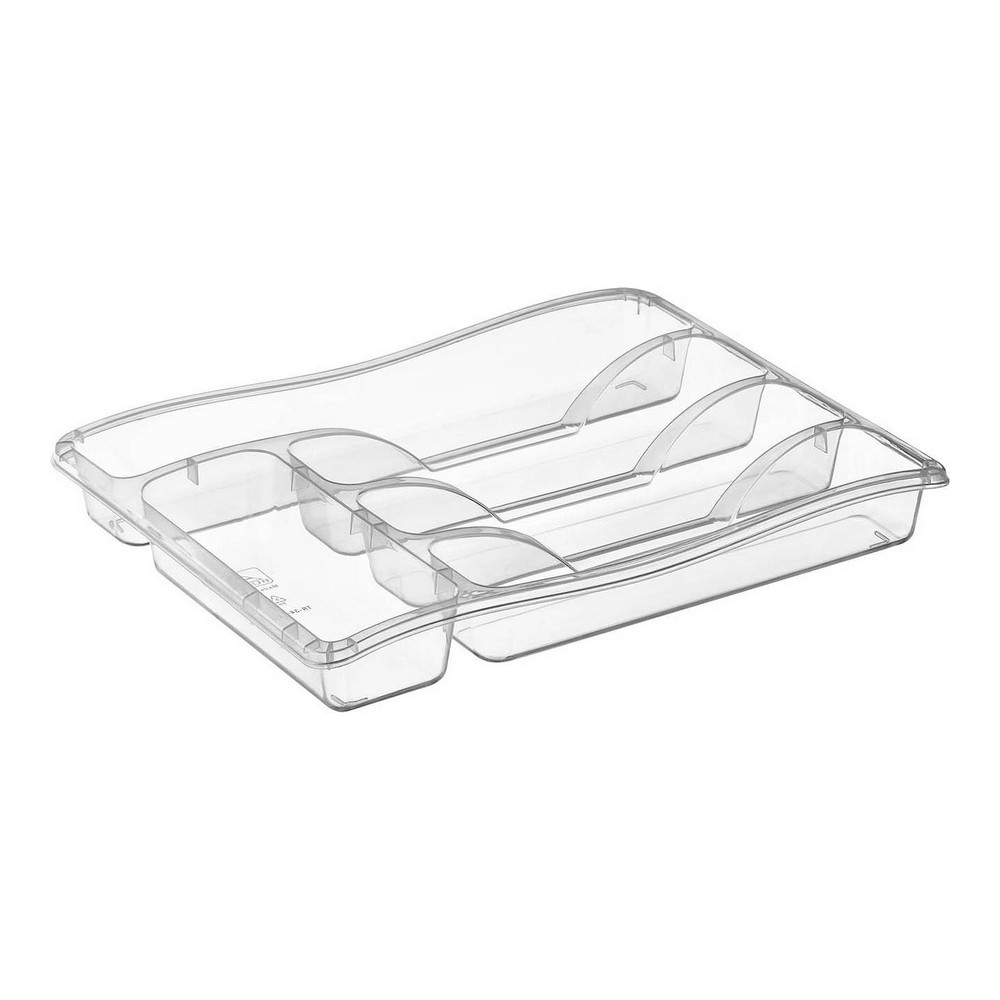 Besticks-sortering Privilege Transparent 33 x 25 x 5 cm