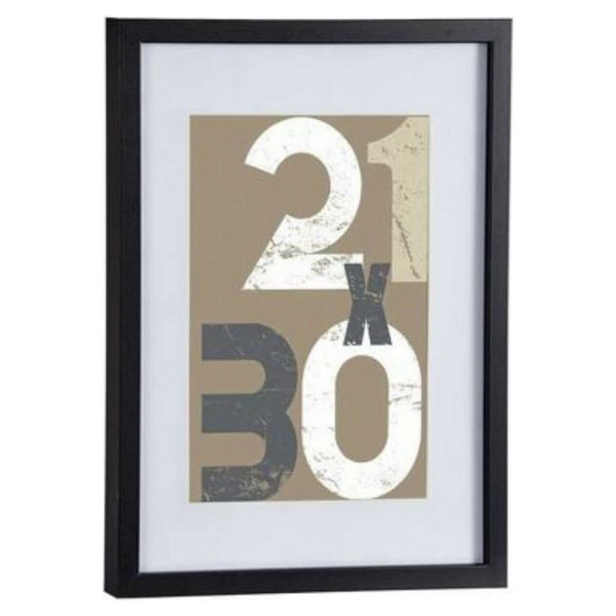 Fotoram för upphängning Svart Trä MDF (32,5 x 2,5 x 42,5 cm) (1 uds) - 2