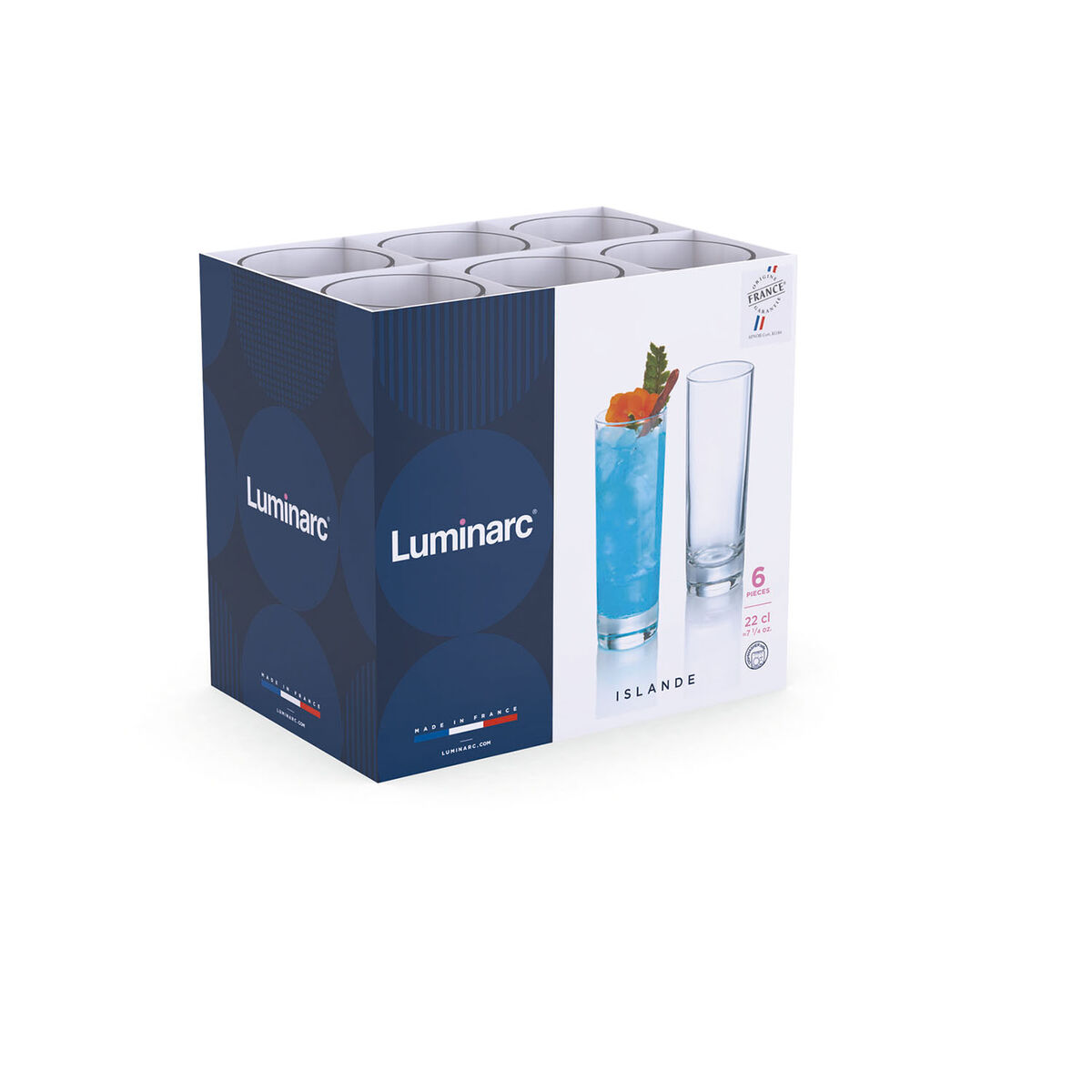 Glas Luminarc Islande Transparent Glas 220 ml (24 antal) - 3