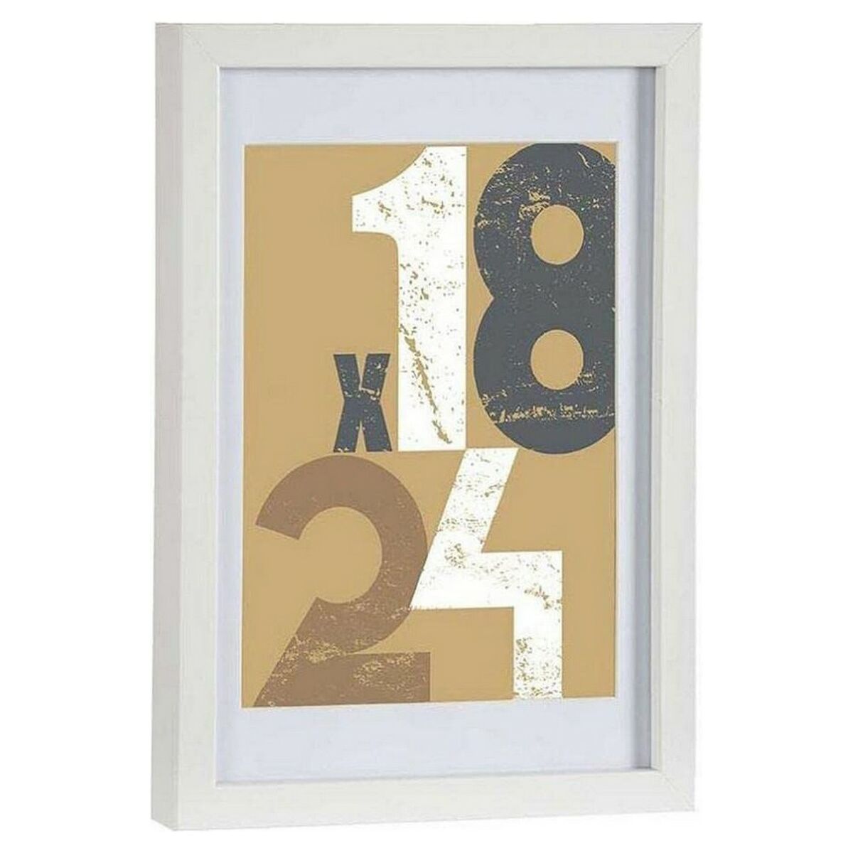Fotoram för upphängning 88748 Vit 24 x 2,5 x 32,5 cm Trä MDF (1 uds) - 2
