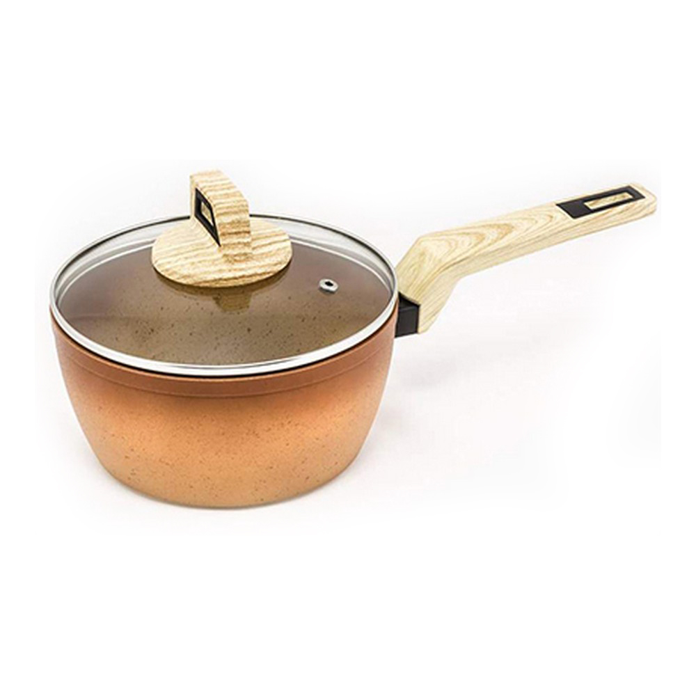 Kastrull med lock Amercook Terrakota n Ø 18 cm