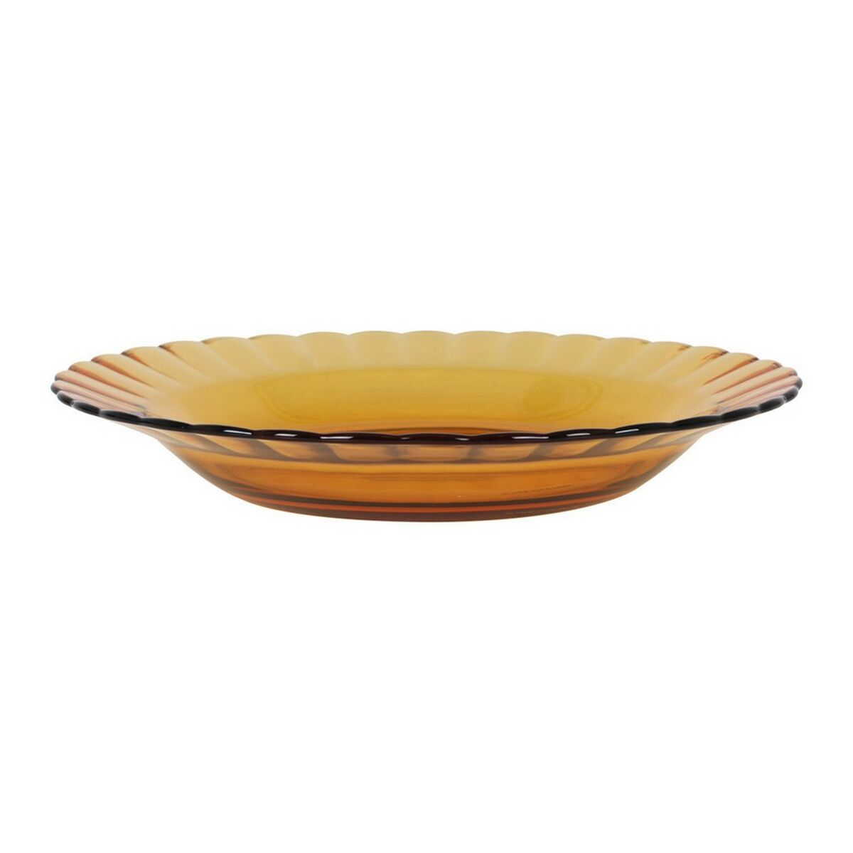 Djup tallrik Duralex Picardie Glas Ambra (ø 23 x 3,5 cm)