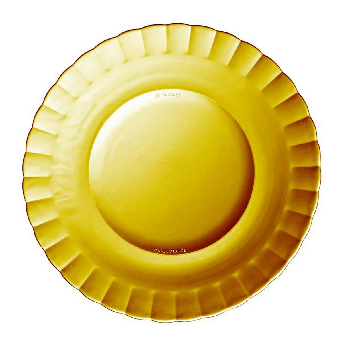 Platt skål Duralex Picardie Glas Ambra - 3