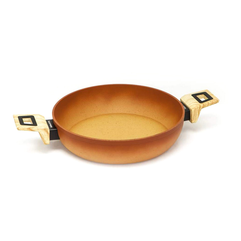 Kastrull med lock Amercook Terrakota n Orange Ø 26 cm - 4