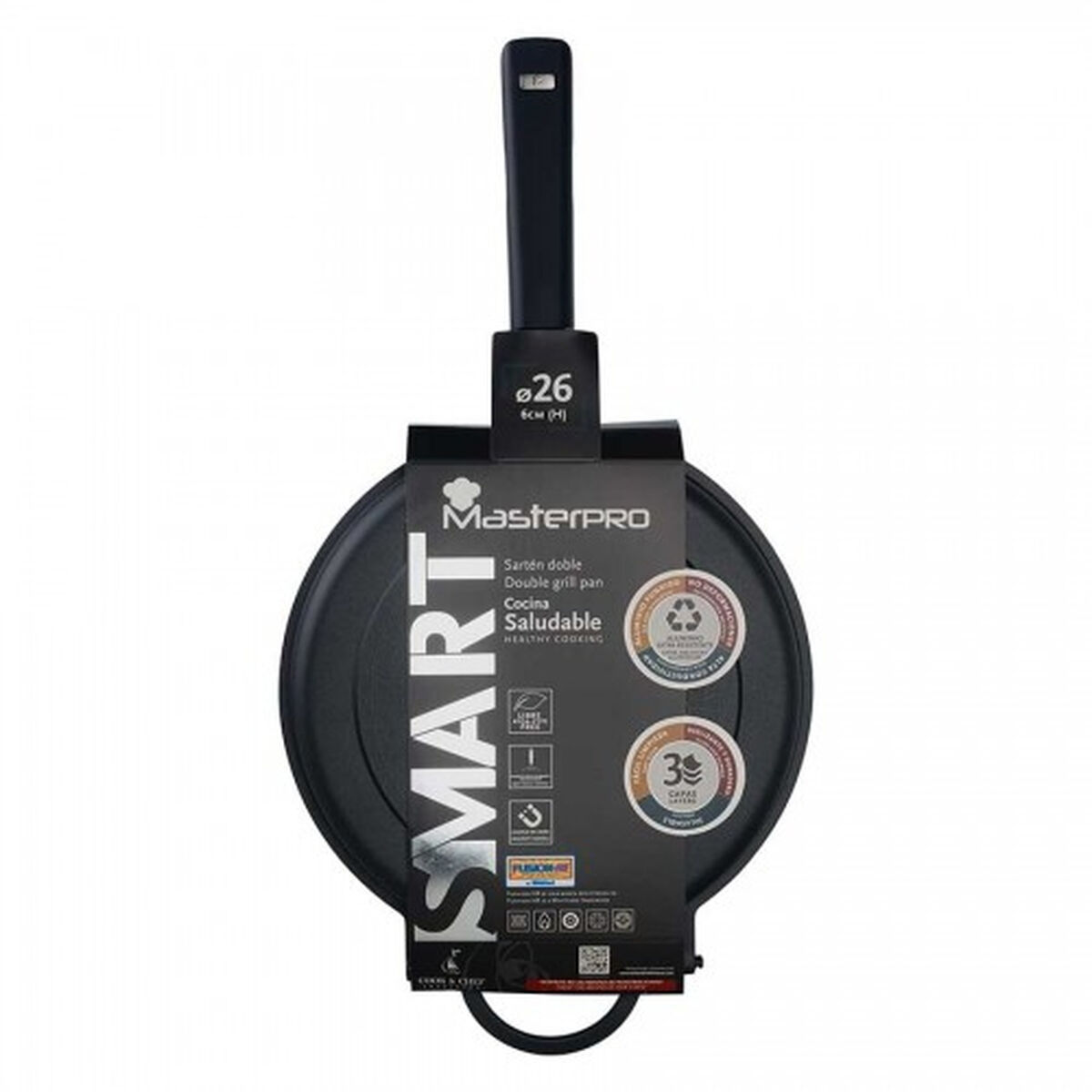 Omelettpanna Masterpro smart bgmp-2854 Ø 26 x 6 cm - 3