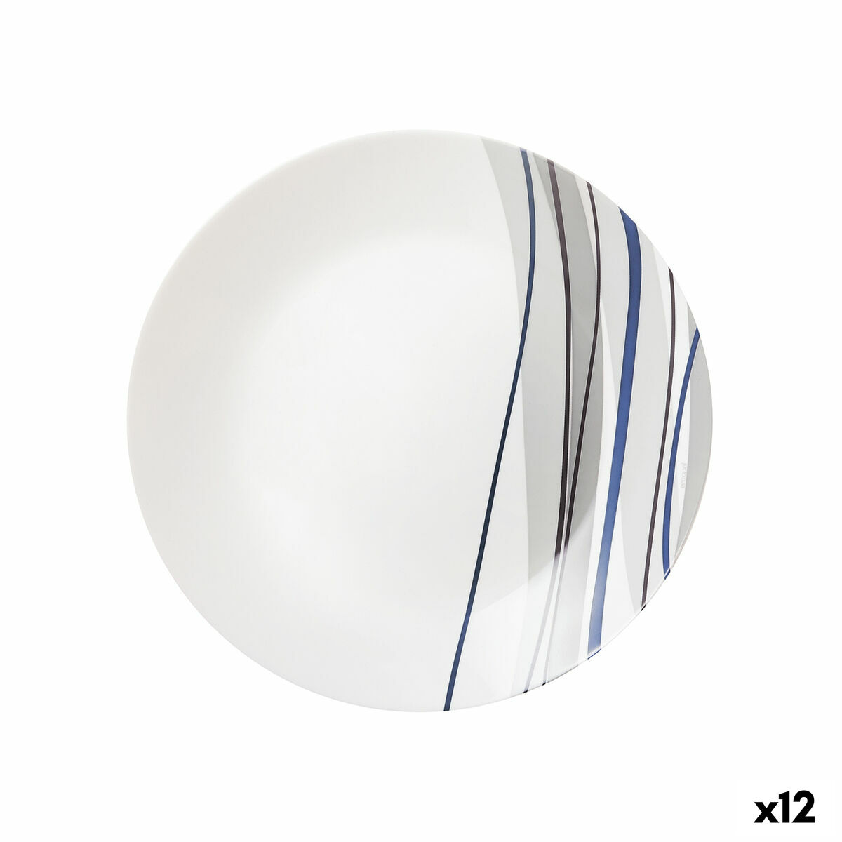 Desserttallrik Arcopal Athenais Multicolour Glas Ø 18 cm (12 antal)