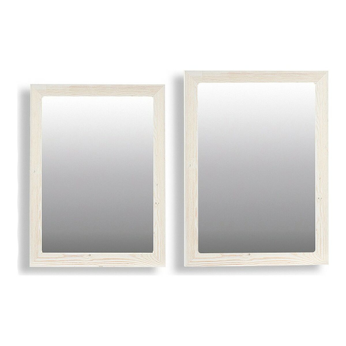 Väggspegel Canada Vit (60 x 80 x 2 cm) - 4