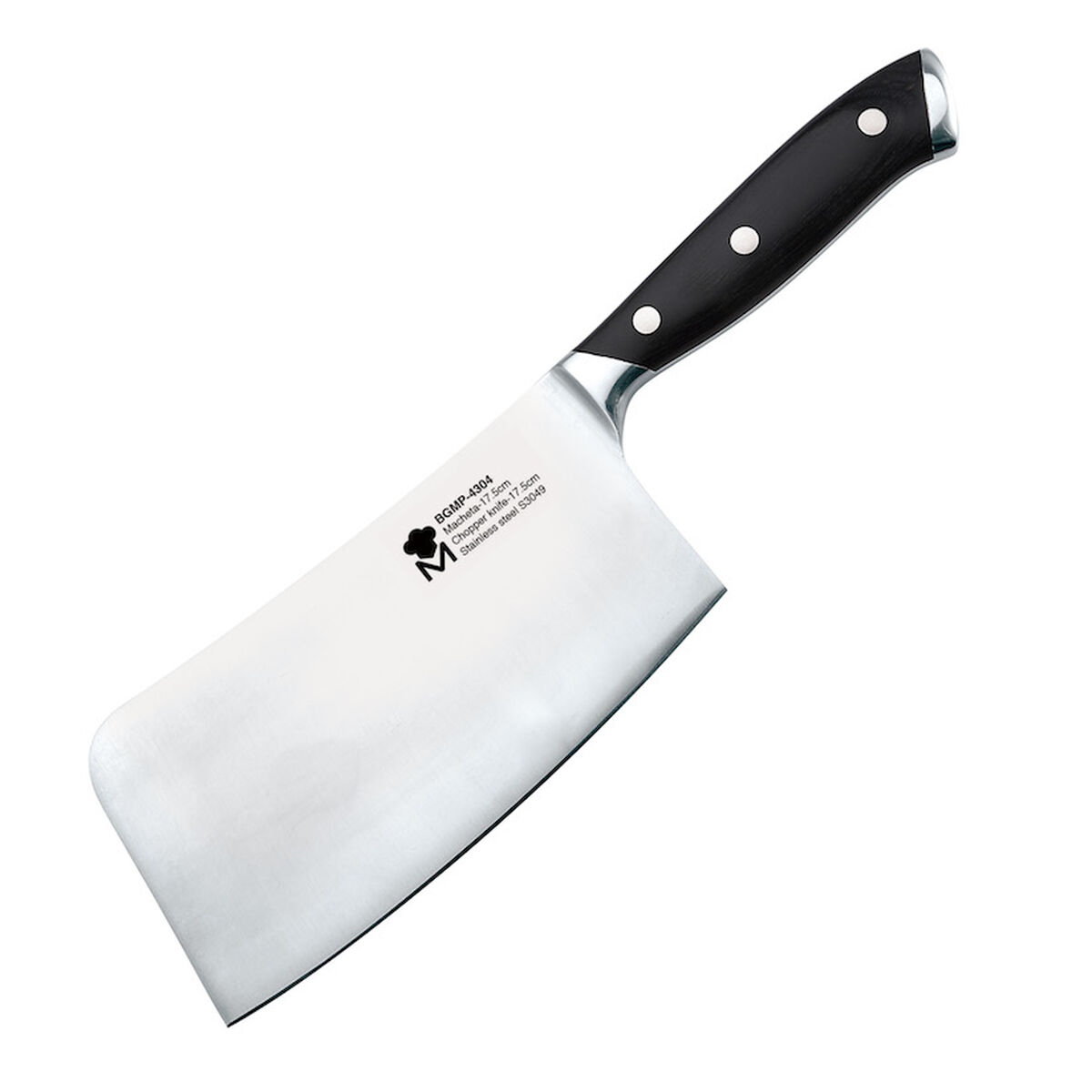 Stor matlagningskniv Masterpro BGMP-4304 17,5 cm Rostfritt stål Rostfritt stål/Trä
