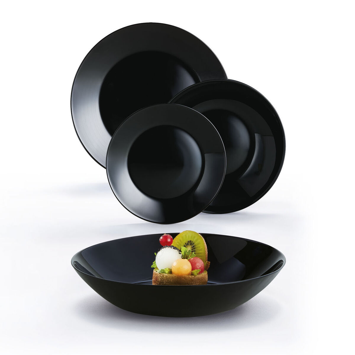 Servissats Arcopal Zelie Black Svart 12 Delar - 3