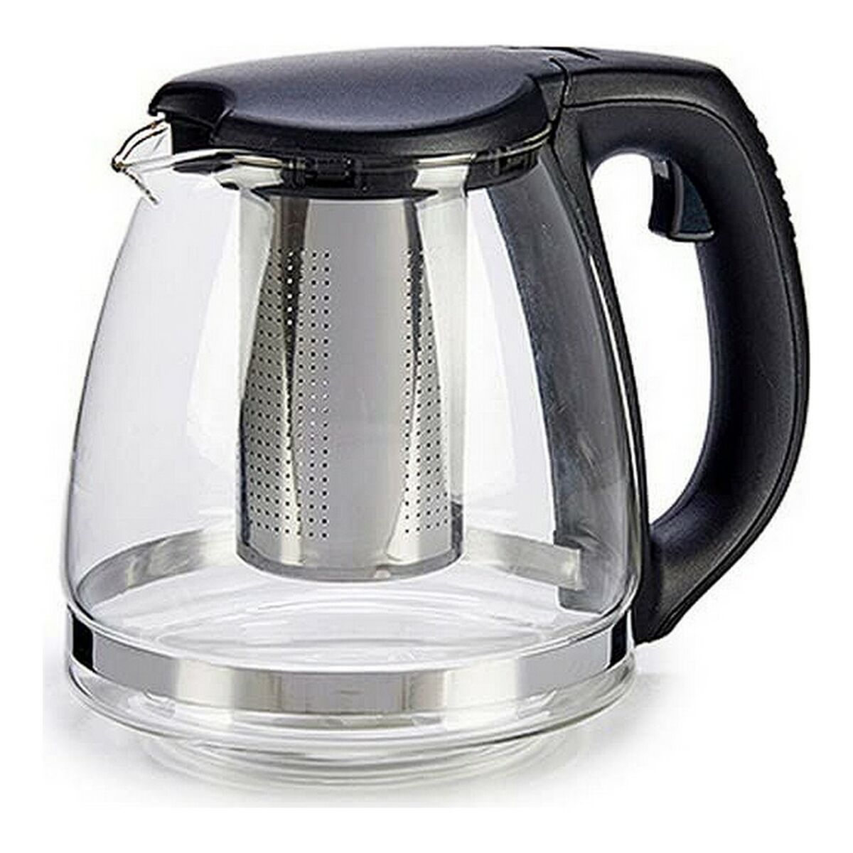 Tekanna Rostfritt stål Plast Glas (1200 ml) - 3