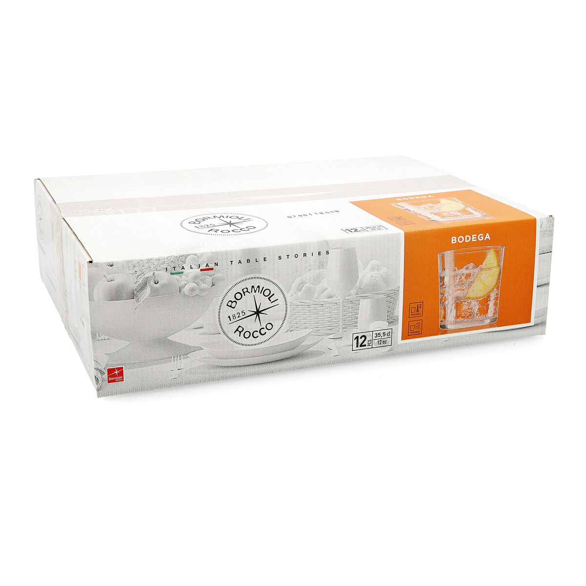 Glasset Bormioli Rocco Bodega Transparent 12 antal Glas 370 ml - 2