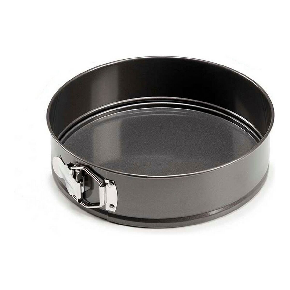 Avtagbar form Metall Mörkgrå Kolstål 24 x 7 x 24 cm (Ø 24 x 6,8 cm) - 2
