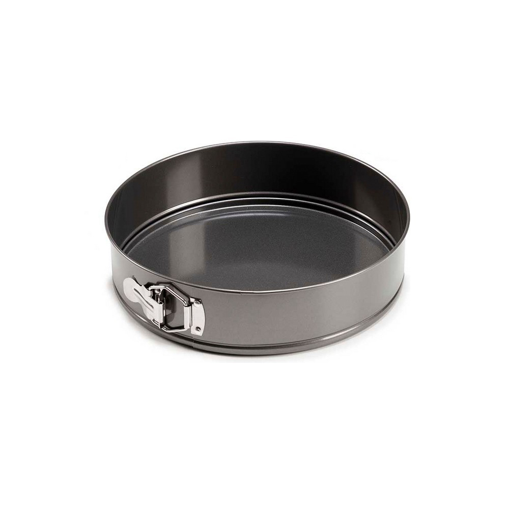 Avtagbar form 28 x 6,5 x 28,5 cm Metall Mörkgrå Kolstål
