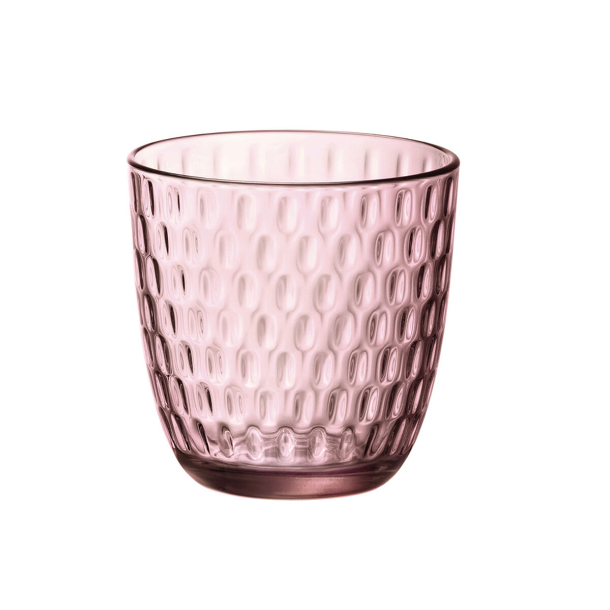 Glasset Bormioli Rocco Slot Lila 6 antal Med relief Glas 290 ml