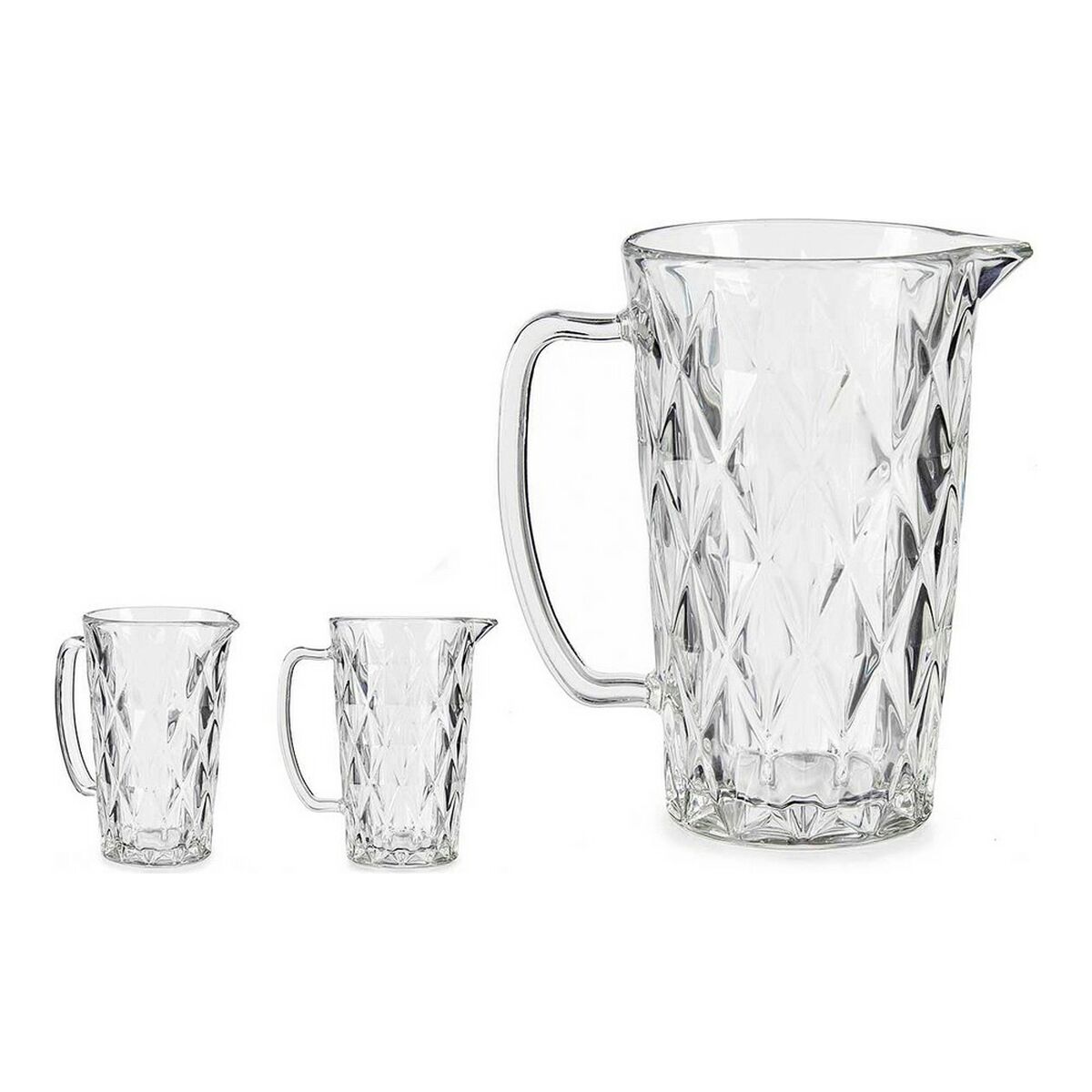 Kanna Diamant Transparent Glas 1L - 4