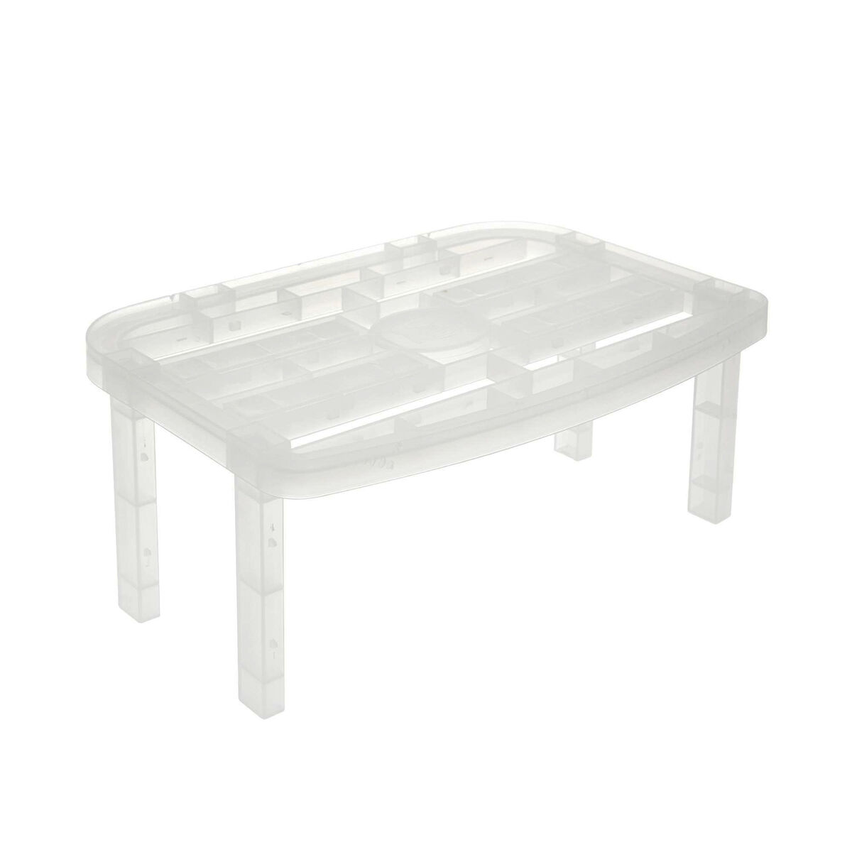 Hyllor Confortime Transparent Plast Stapelbara (31 x 22 cm)
