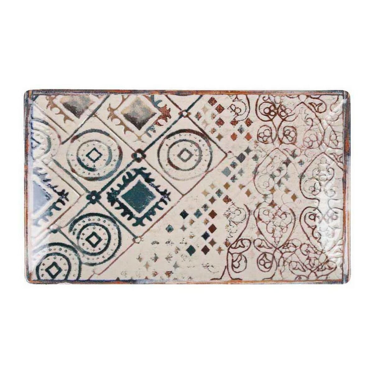 Servingsfat La Mediterránea Grecia Porslin Rektangulär 25,3 x 15 x 1,8 cm