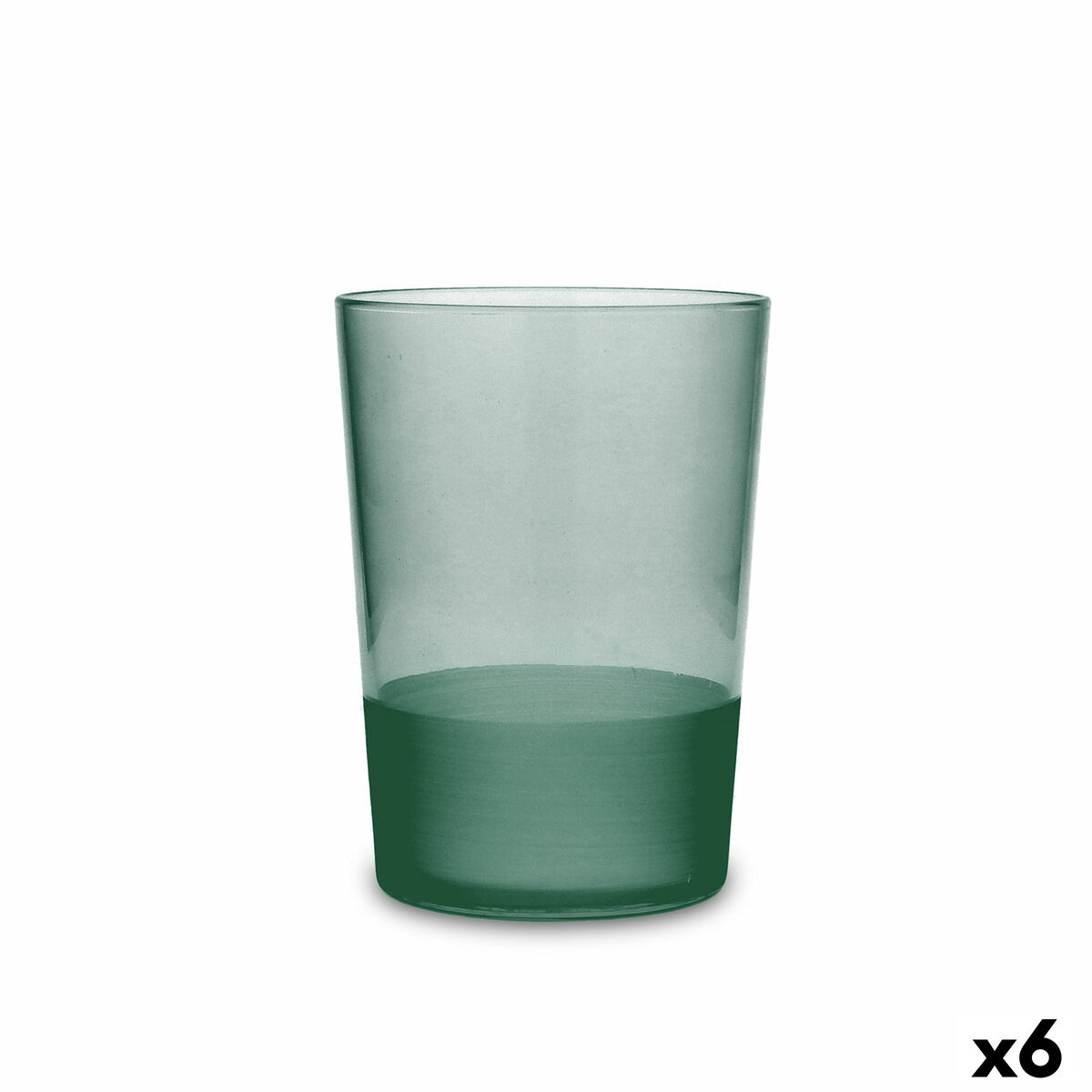 Glas Quid Pincel Grön Glas 510 ml (6 antal)