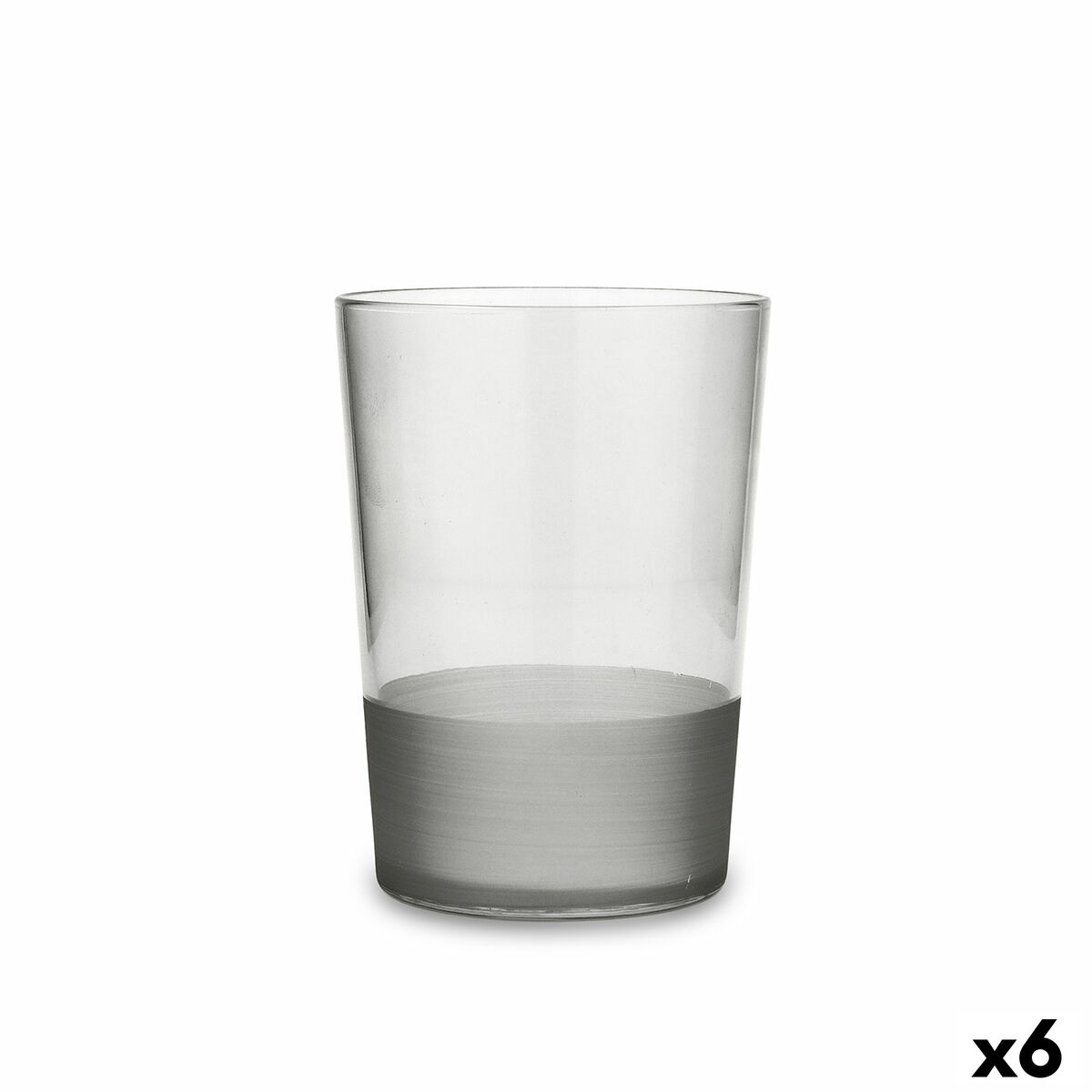 Glas Quid Pincel Grå Glas 510 ml (6 antal)