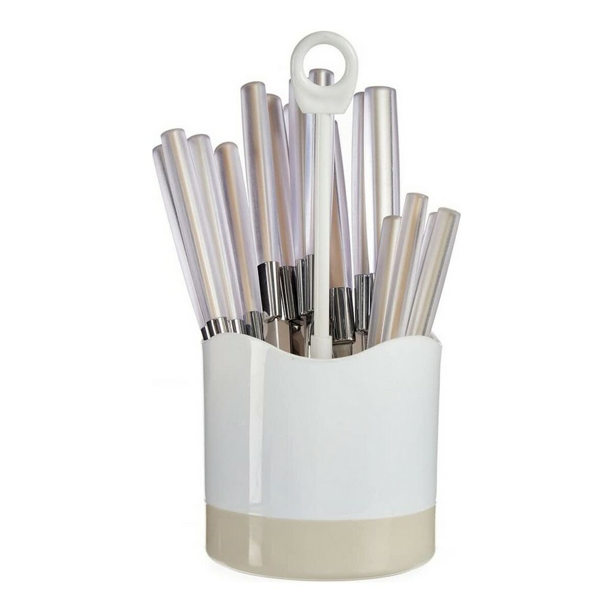 Bestickset 16 Delar Silvrig Beige Rostfritt stål - 3