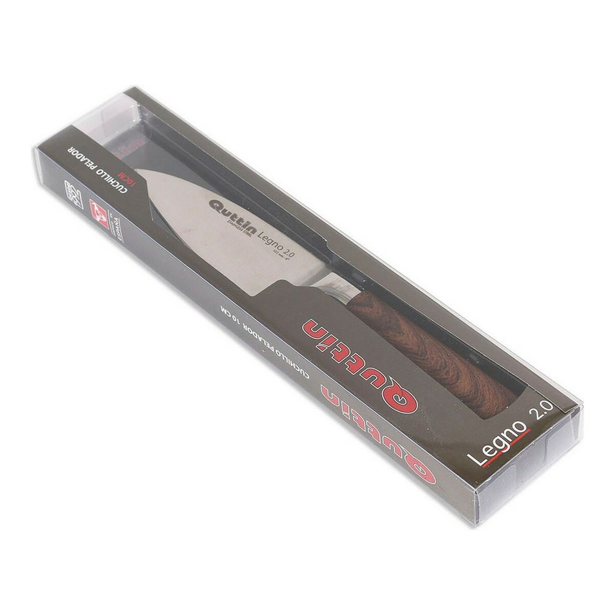 Skalkniv Quttin Legno 2.0 Rostfritt stål (11 cm) - 2
