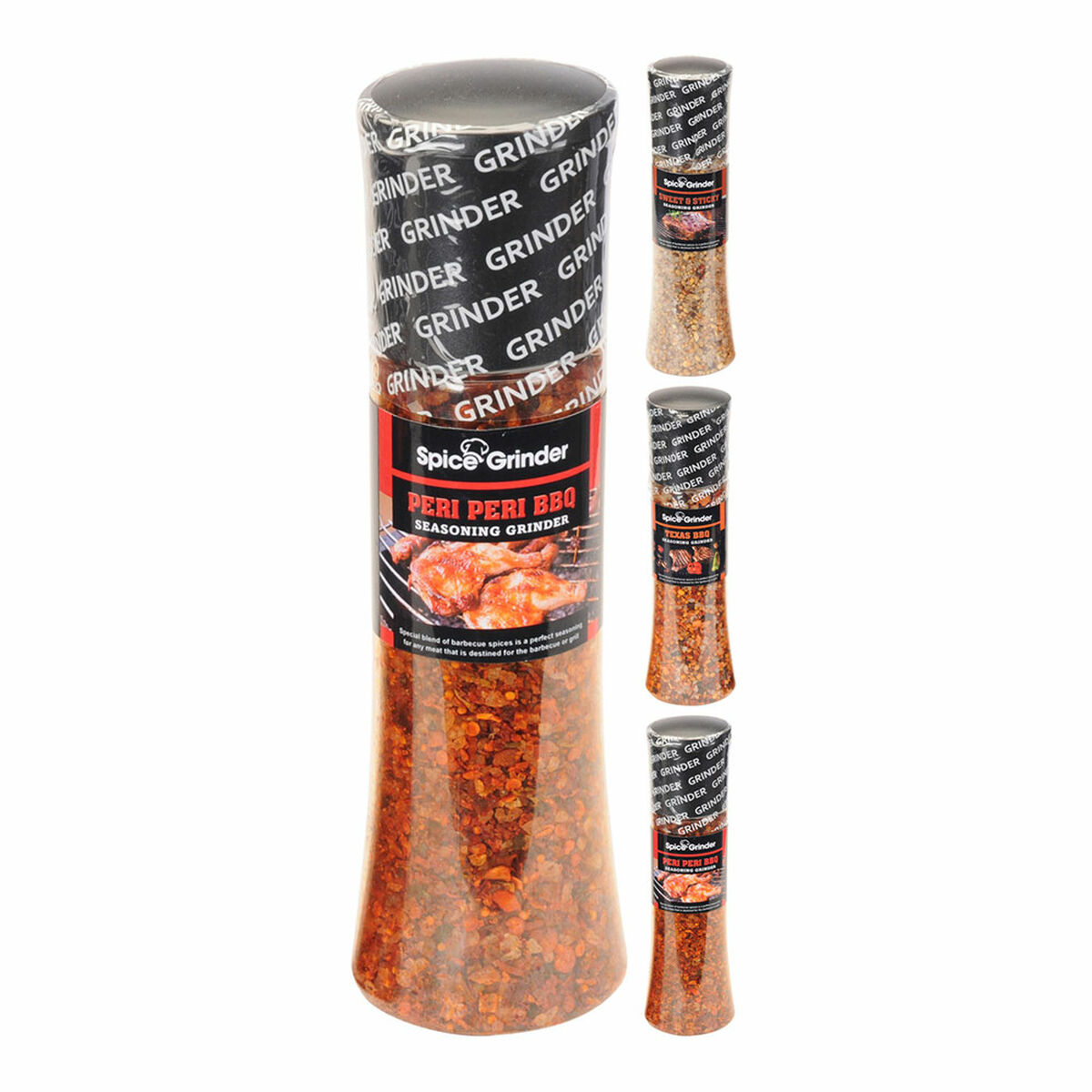 Krydda Piri Piri, Sweet Sticky & Texas BBQ