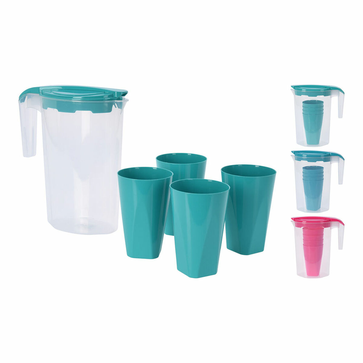 Glasset Kanna 350 ml 1,75 L 5 Delar