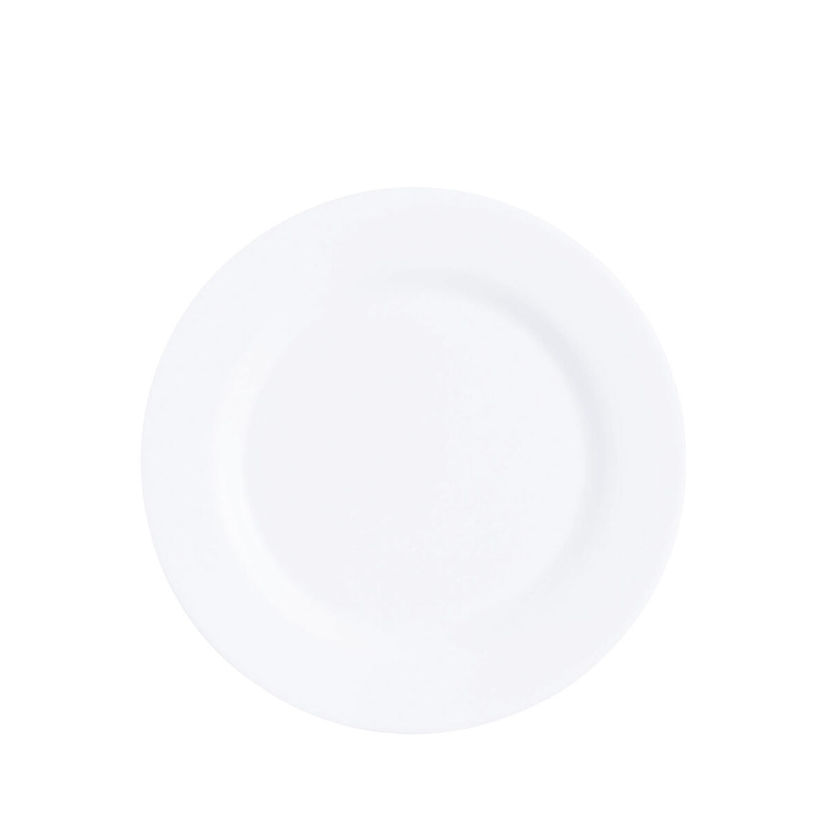 Tallriksset Arcoroc Intensity White Vit 6 antal Glas 25,5 cm