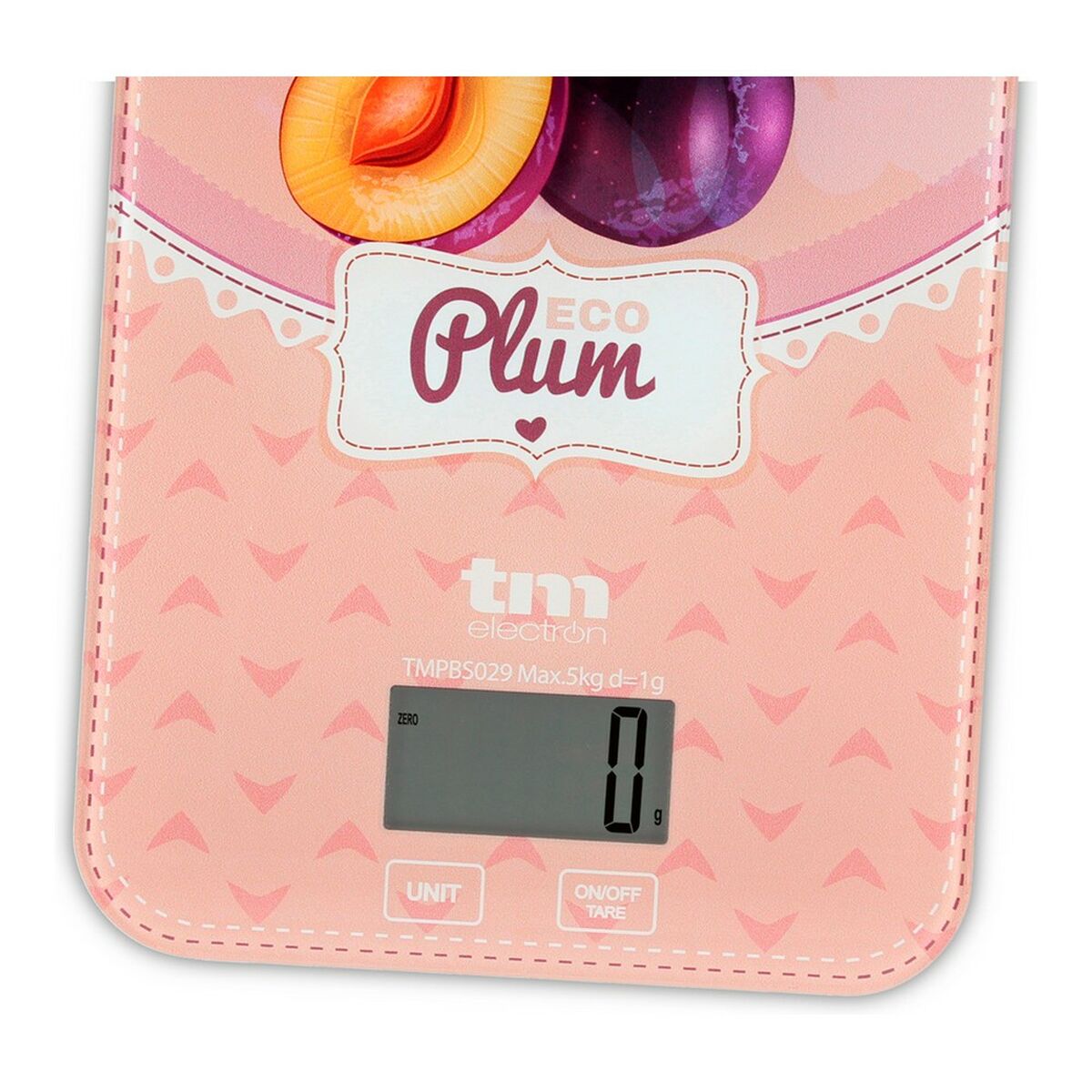 Köksvåg TM Electron Eco Plum 5 kg - 10