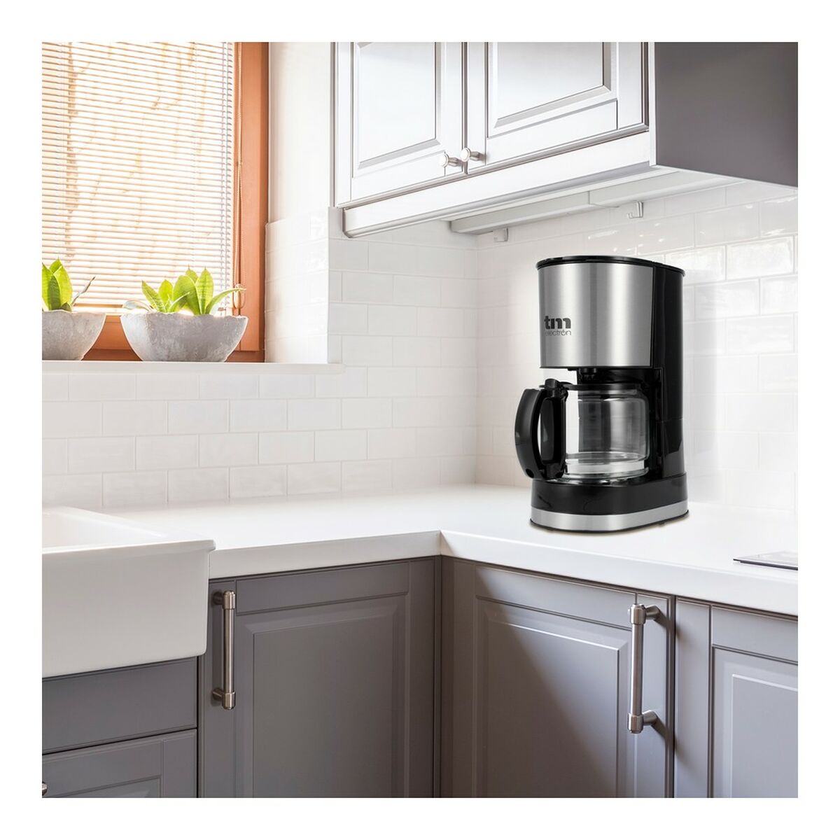 Kaffebryggare TM Electron 0,6 L 6 Koppar - 8