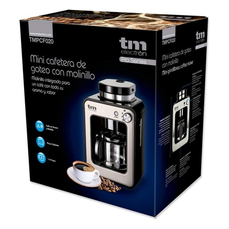 Kaffebryggare TMPCF020S 600 W 4 Csészék 600W - 2