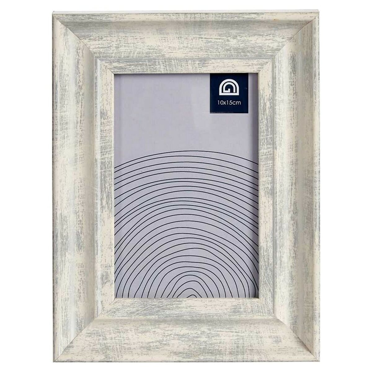 Fotoram Grå 16,2 x 2 x 21 cm Glas Silvrig Trä Brun Plast - 6