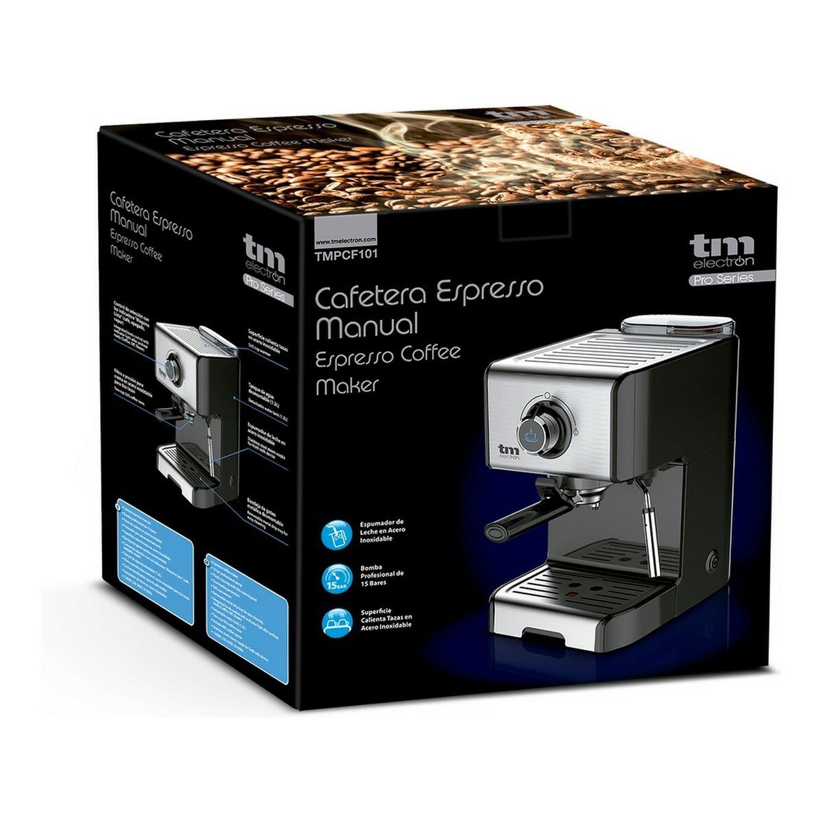 Manuell Espressobryggare TM Electron - 6