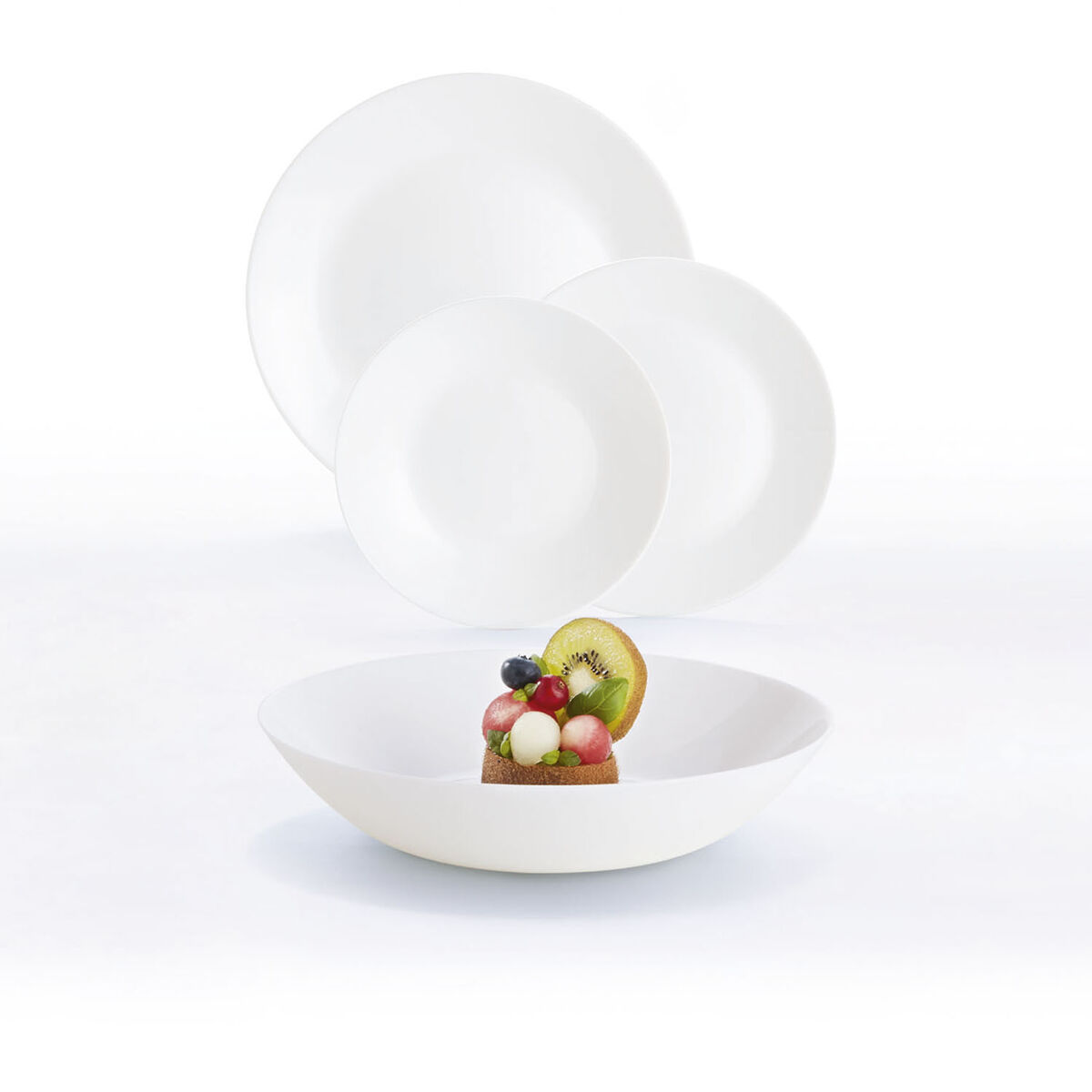 Servissats Luminarc 12004 Vit Glas 18 Delar - 2