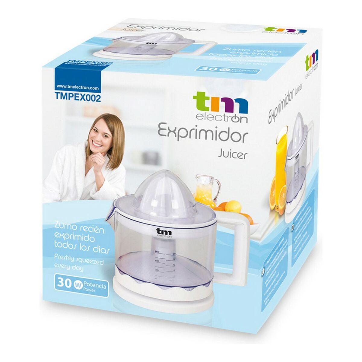 Elektrisk Juicepress TM Electron 30W (600 ml) - 8