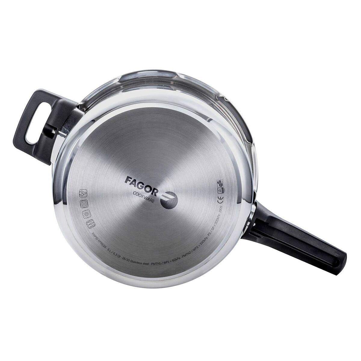 Tryckkokare Fagor Duo Rostfritt stål 18/10 4 L Ø 23 x 11,5 cm - 2