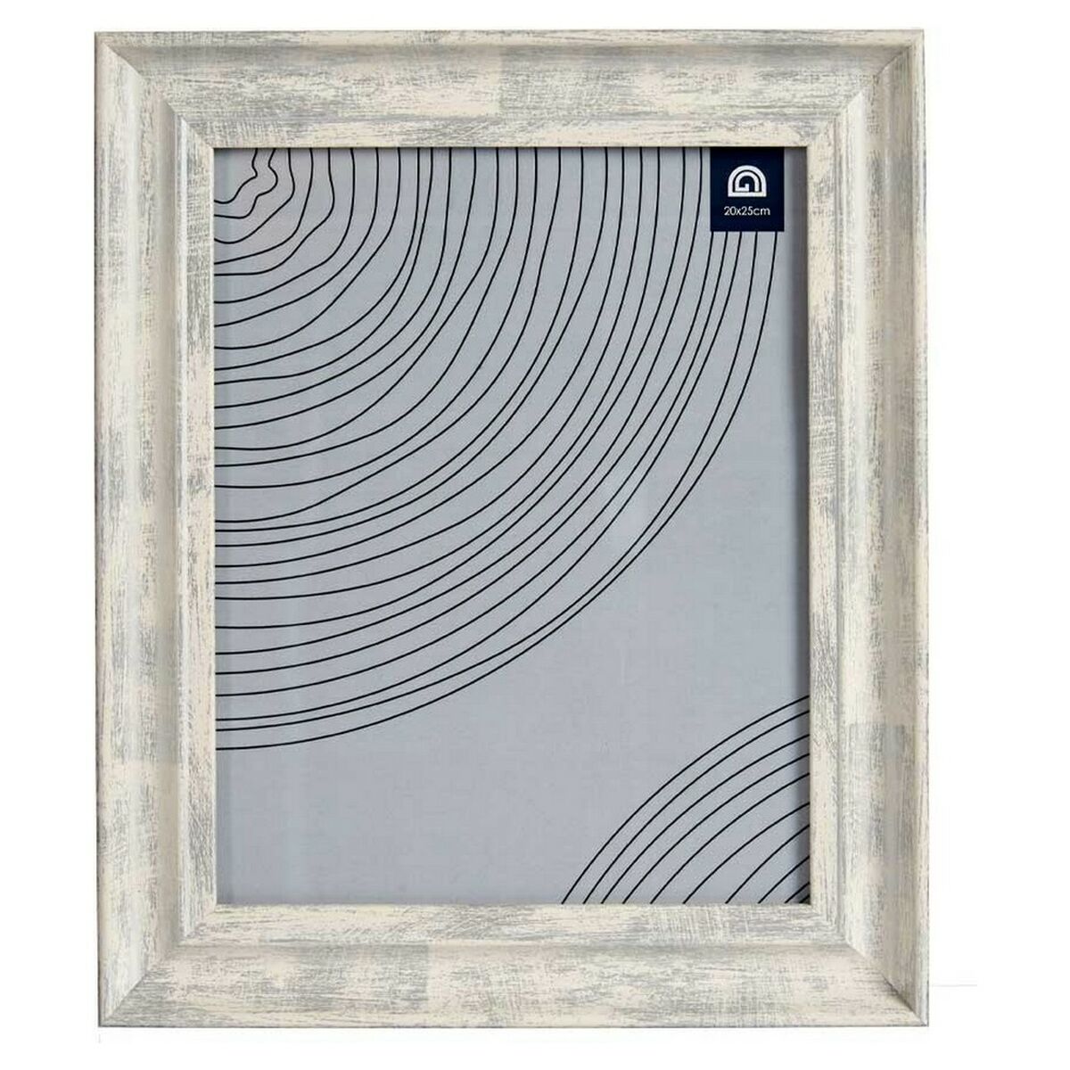 Fotoram 26 x 2 x 31 cm Glas Silvrig Trä Brun Plast - 4